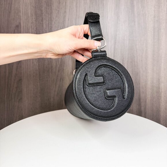 Gucci black leather small Blondie shoulder bag - Picture 4 of 11